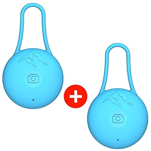 Bluetooth Remote Shutter, Selfie Button, Bluetooth iPhone Remote, Waterproof Bluetooth Remote, IPX6 Water Rated, For iPhone and Android cameras. Bluetooth Selfie Remote