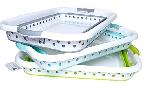 Smart POP UP Collapsible Laundry Basket – Space Saving Foldable Storage Container – EASY to use and carry – Versatile Portable Organize