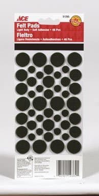 Ace Protective Felt 46 Assorted Pads: (16) -