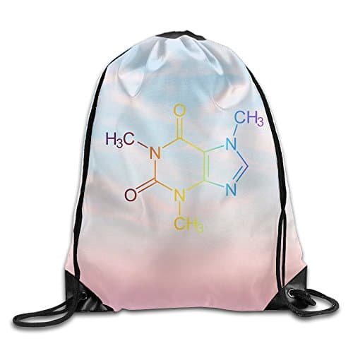 Psychedelic Chemistry Beautiful Custom Drawstring Backpack Sport Backpack Drawstring Print Bag