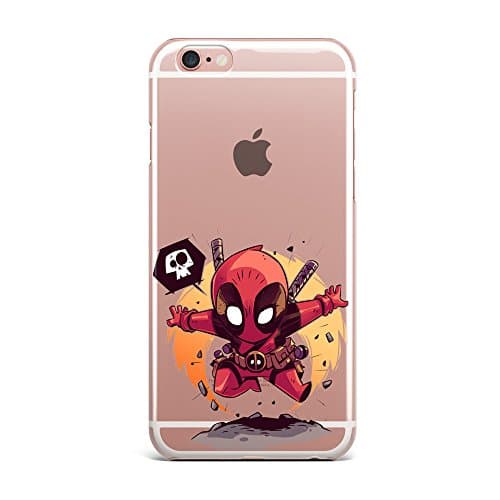 iPhone 6s Case, iPhone 6 Case, Aertemisi Clear TPU Soft Slim Flexible Silicone Cover Phone Case for Apple iPhone 6s / iPhone 6 (4.7'') - Deadpool