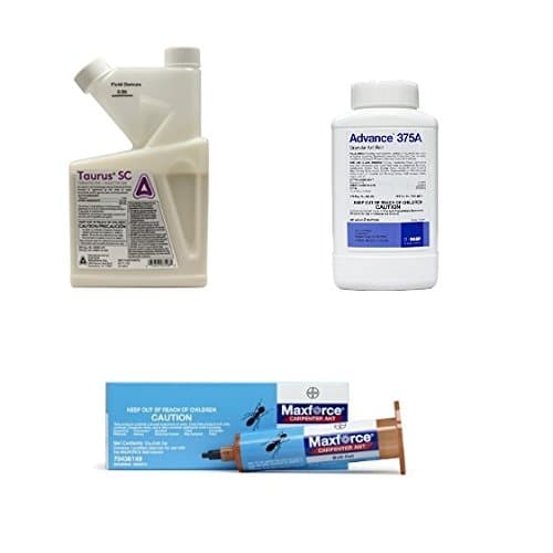Carpenter Ant Control Kit with Taurus SC Maxforce Carpenter Ant Gel Bait Advance 375A Granular Ant Bait