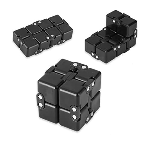 SIXTOY Infinity Cube Fidget Toy EDC Killing Time Decompression Reduce Anxiety Puzzle Toy for Children and Adults Round Angle