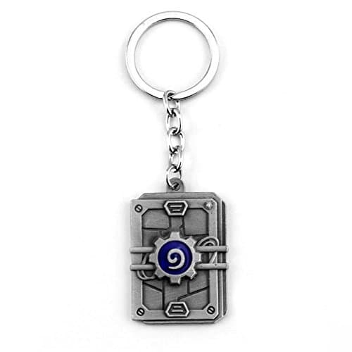 Hearthstone Card Keychain Silver