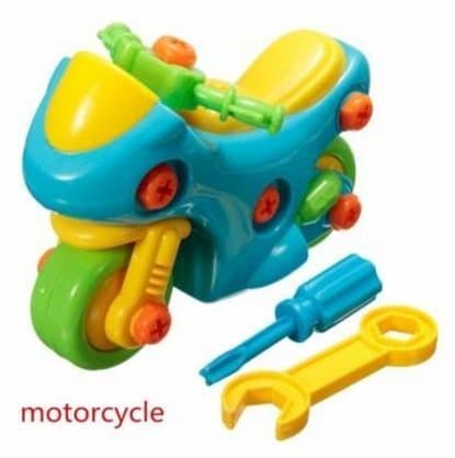 Puzzle Building Toys Develop Learning Fun Tools NEW EDS Build A Train Kids Toy (motorcycle) by Lovestore2555