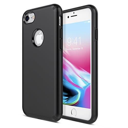 iPhone 7 Case Clear, iPhone 8 Case, Gentre PC TPU Transparent Case for iPhone 7/8 Clear Case With Bumper (Clear)