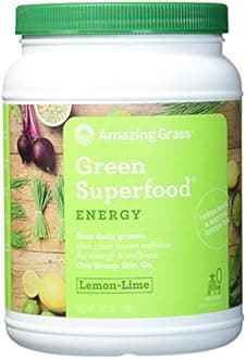 Amazing Grass, Green SuperFood, Energy Lemon Lime Powder Drink, 24.7 oz (700 g)