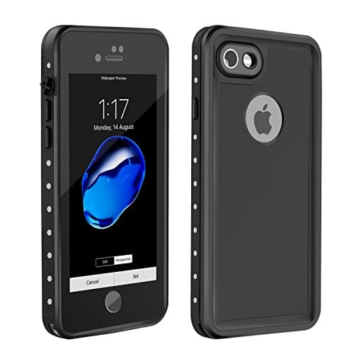 IPhone 7 Waterproof Case, IMICHAEL Shockproof Protective Full-sealed Hard Cover, Underwater IP68 Certificated with Touch ID Snow Dust Dirty Proof Case for iPhone 7 (4.7''inch)
