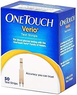 OneTouch Verio Blood Glucose Test Strips - 50 ct