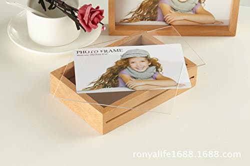 Creative frame, Continental 6-inch, 7-inch frame, desktop pendulum, solid wood photo frame, photo frame,6inch