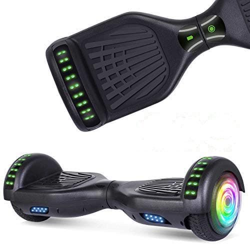 SISIGAD Bluetooth Hoverboard, 6.5" Two-Wheel Self Balancing Hoverboard w/Bluetooth Speaker - Pure Color Series
