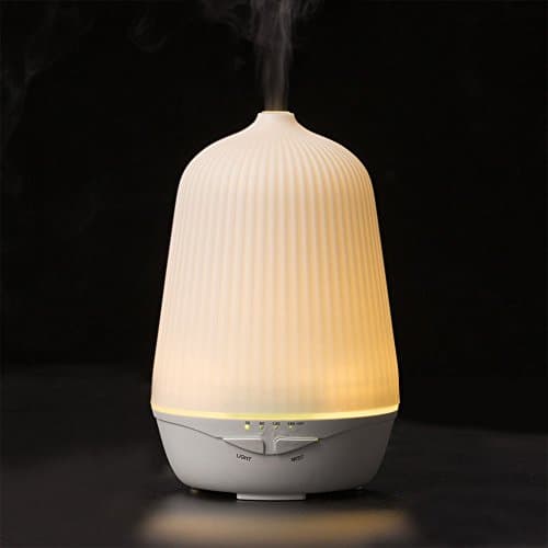 Hifine 100ml Essential Oil Diffuser Aroma Diffuser with Auto Shutoff System for Office Bedroom Child’s Room Spa Yoga