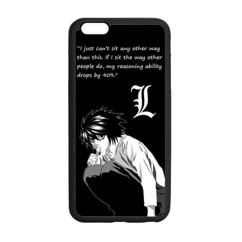 Customize iphone 6 plus Case, 5.5 inch , Death Note Snap On Cover Protector TPU For iphone 6 plus