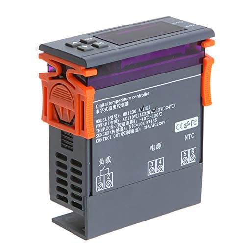 putdWH99 Tool | 30A 220V Dual Output Temperature Controller Digital Display Automatic Thermostat