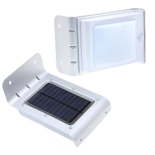 Electrowide 16 Bright LED Wireless Solar Powered Motion Sensor Light Lamp (Weatherproof, Built in Lithium battery included, Original, Now on Amazon)