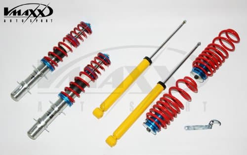 V-Maxx Combination Thread Lowering Kit for Audi A3 8L (1996 to 2002) Biellettes Included