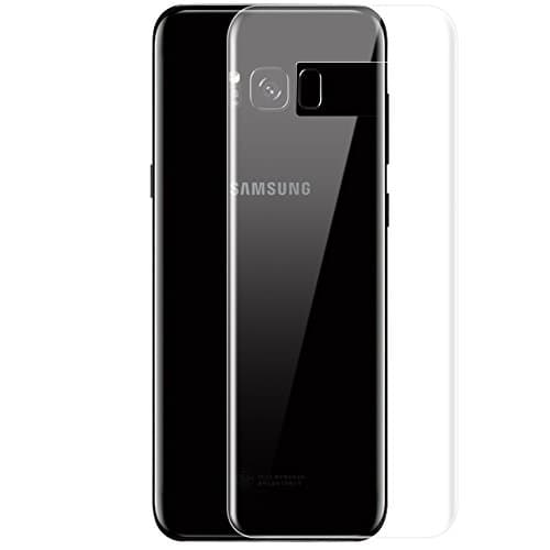 ONICO Screen Protector Compatible for Samsung Galaxy S8 Plus (Not Tempered Glass),3D Curved Protective Film Compatible with Case Friendly Full Body Round Coverage Protection (Back)