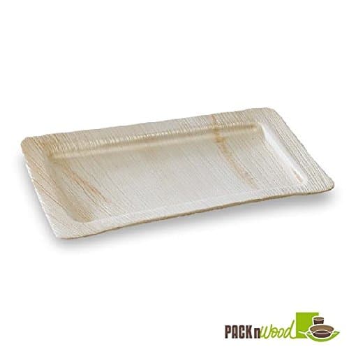 PALMTRAY - Palm Leaf Rectangular Tray - 11.02 x 7.08 x 0.59 in.