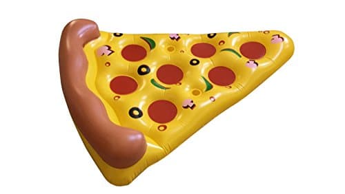 Inflatable Pizza Slice Pool Float Raft ,Outdoor Large Pool Floats Floatie Lounge Pool Party Toys For Adults &amp; Kids