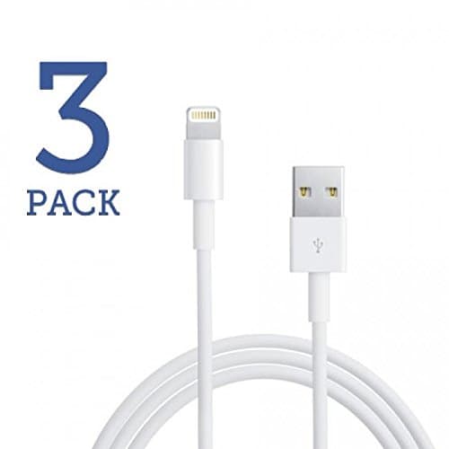 iPhone Cable, 3 Pack, 3 ft, USB Lightning iPhone Charger Cord