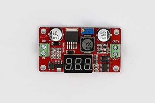 2pcs INFORMIC LM2596S high power voltage reducing module DC-DC adjustable voltage stabilized power supply module with digital display