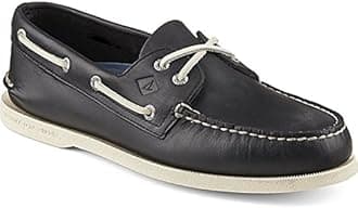 Sperry Top-Sider Men's A/O 2 Eye Boat Shoe,Black,9 M US