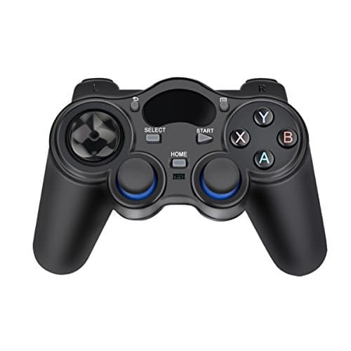 Lotustech 2.4G Wireless Game Controller Gamepad for PS3 Android TV Box Smartphone Tablet PC (black)