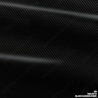 3M 1080 CF12 BLACK CARBON FIBER 5ft x 45ft (225 Sq/ft) Car Wrap Vinyl Film