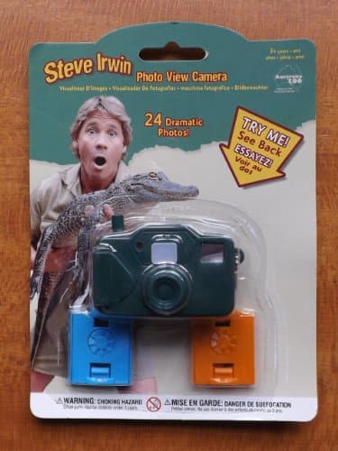Steve Irwin Photo View Camera