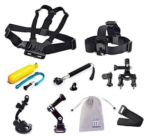 Gmatrix Accessories Kit for Go Pro