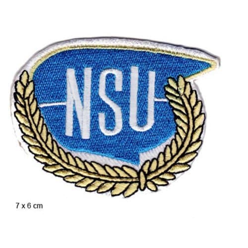 NSU Patch Oldtimer Quickly TT Max Lux Prinz Patch Sew Iron on Embroidered