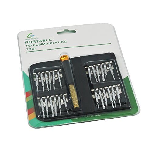 ZINGTSING 25 in 1 Multifunctional combination screwdriver packages mobile notebook glasses repair machine tool kit
