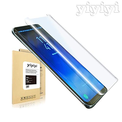 YiYiYi Galaxy S8 Screen Protector,[Case Friendly][Scratch Resistant][3D Curved] HD Clear Glass Screen Protector for Samsung Galaxy S8 Clear