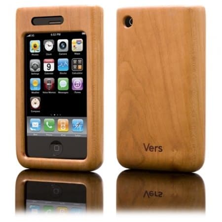 Vers Handcrafted Wood ShellCase for iPhone - Cherry