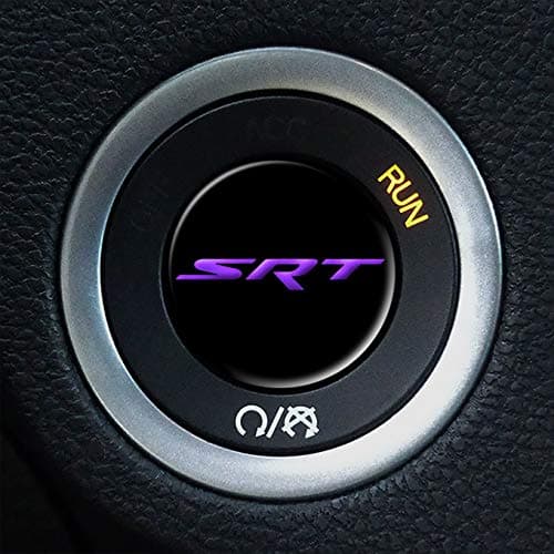 MBDG SRT Ignition Push Start Button Overlay for SRT Challenger and Charger A61