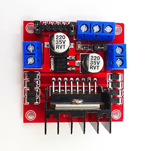 VDOTT® L298N DC Mini Stepping Motor Controller Driver Shield Dual-channel H-bridge 5V-35V Module Board for Smart Car Robot Micro Arduino