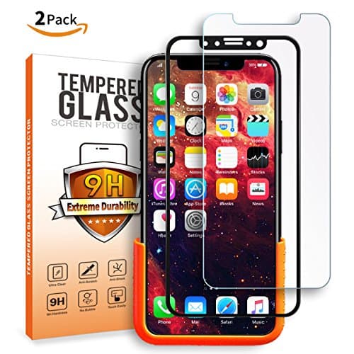 Tempered Glass Screen Protector Iphone X [2-pack],1pcs Screen Protector Full Coverage[High Definition],1pcs Anti-Blue Light Glass Screen Protector for Iphone X / Iphone 10