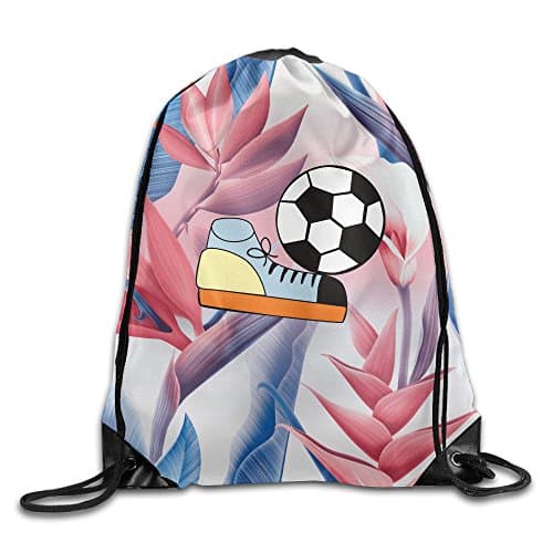 Soccer-ball Lightweight Drawstring Backpack Medicine