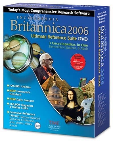 Encyclopedia Britannica 2006 Ultimate Reference Suite Win/Mac [DVD]