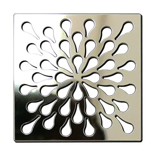 Ebbe E4805 Splash Polished Stainless Unique Grate