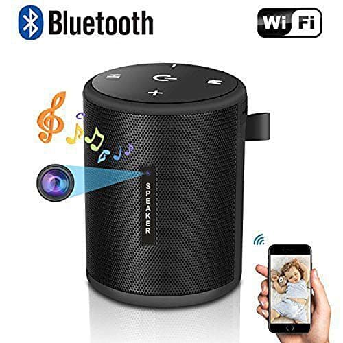 New Landing 1080P Remote Wireless Hidden Camera Bluetooth Speaker Function