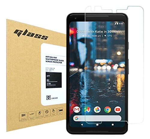 [2-Pack] Google Pixel 2 XL Screen Protector, Doulion [Tempered Glass] 9H Hardness, Ultra-Clear,Anti-Fingerprint, Bubble Free