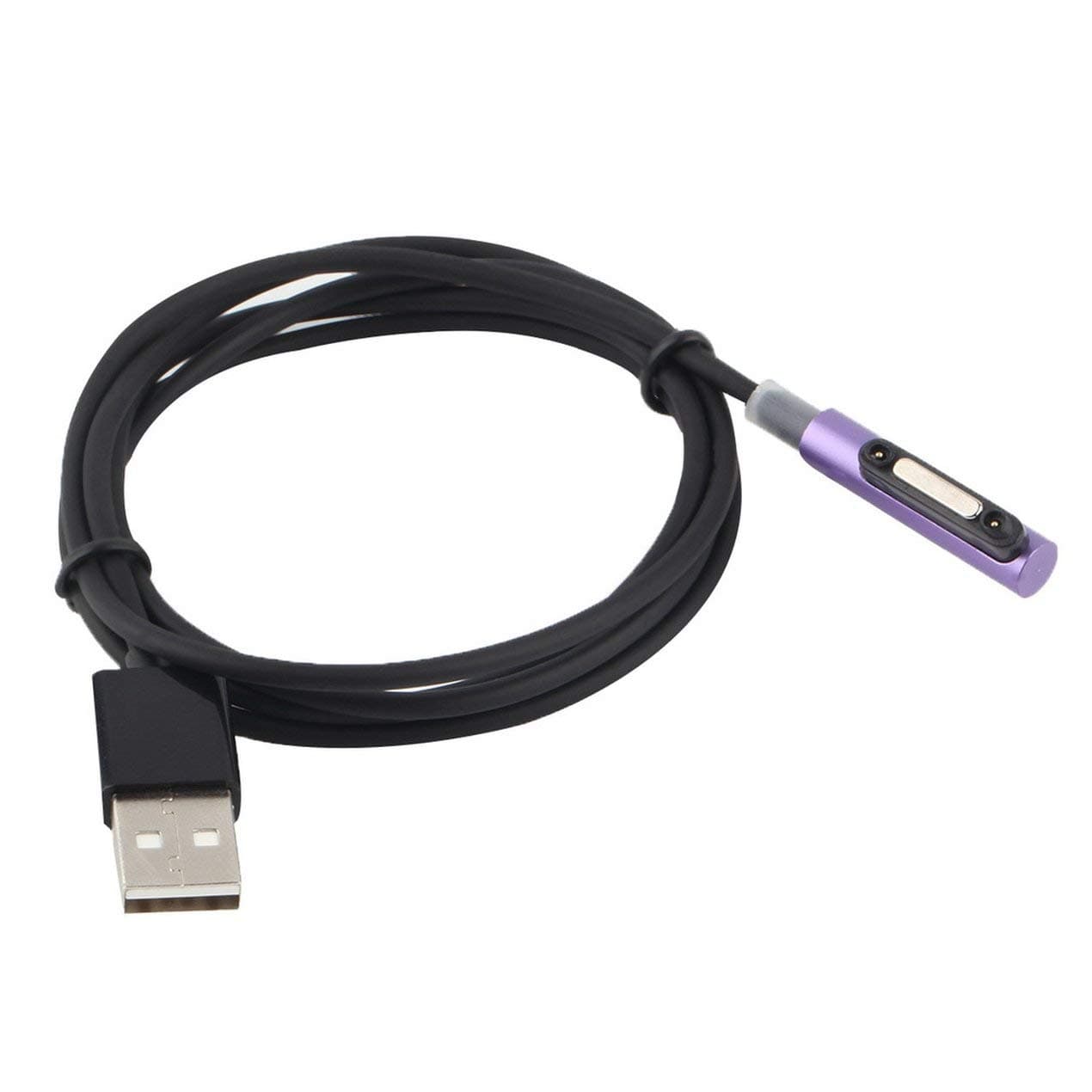 LED Indicator Magnetic Charging Cable Light Mini USB Charging Cable For Sony Xperia Z3 L55t Z2 Z1 Compact XL39h