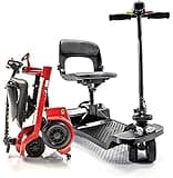 Echo Folding Scooter Shoprider Travel Mobility (Grey)