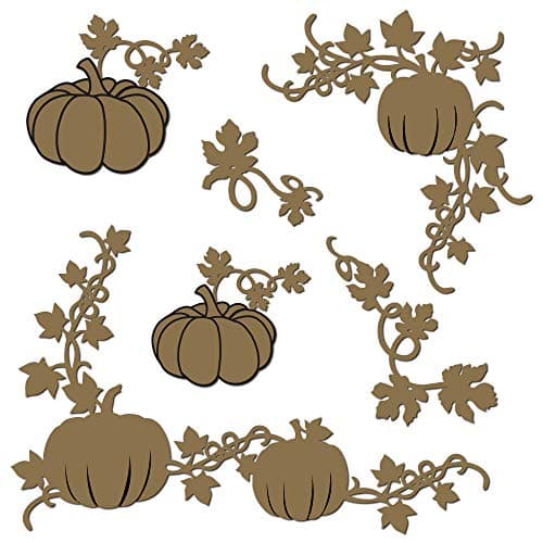 Pumpkin Patch Corner Set - Laser Cut Chipboard - 6 Piece Set
