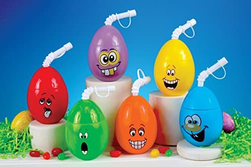Easter Decorations Basket Fillers Funny Egg Drink Container