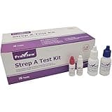 Preview Strep A Test Kit for Strep Throat Testing Group A Strep Antigen, CLIA Waived Test (15 Pack)