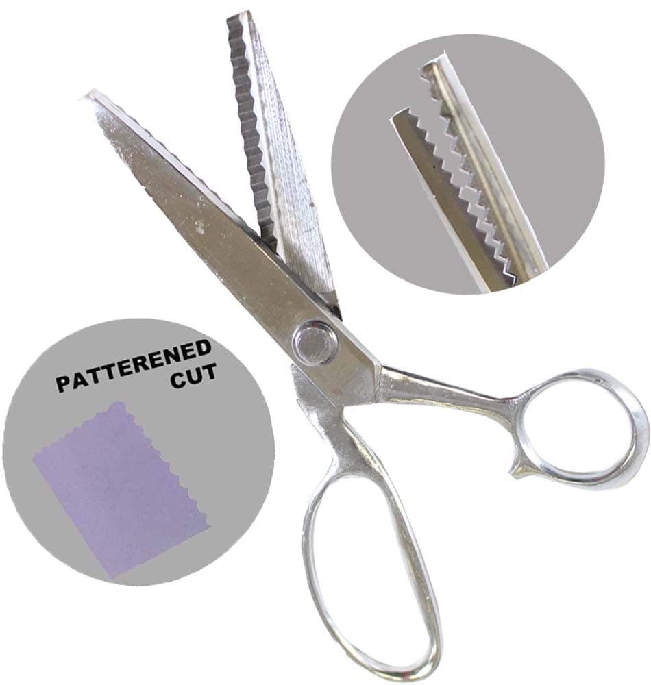 6" Classic Zig-Zag Pinking Shears (ToolUSA: SC-52600)