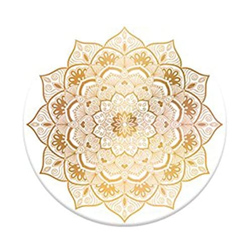 Pop Out Phone Mounts and Stands, Multi-Function Expanding Stand Grip Holder for Cellphones, iPhone X 8 7 Plus 6 6S and Tablets-Golded Silence