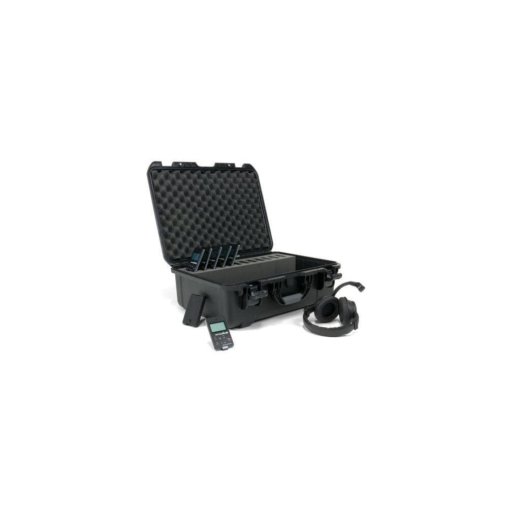 Williams Sound DWS COM 6 PRO Digi-Wave Wireless Intercom System, Four independent groups can be operating simultaneously within a range of up to 100 feet outdoors/200 feet indoors